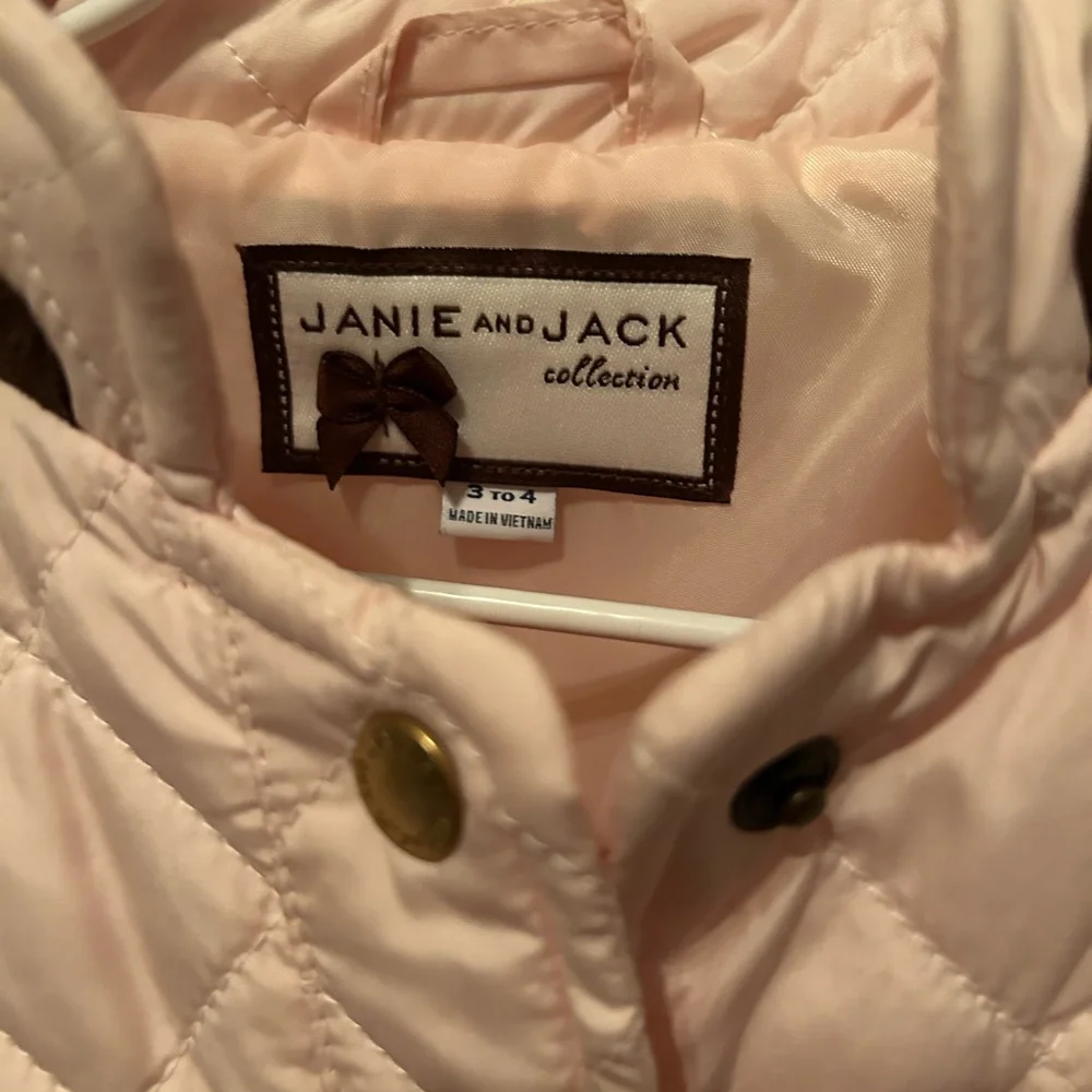 Janie and Jack Pink Jacket - Picture 3 of 5